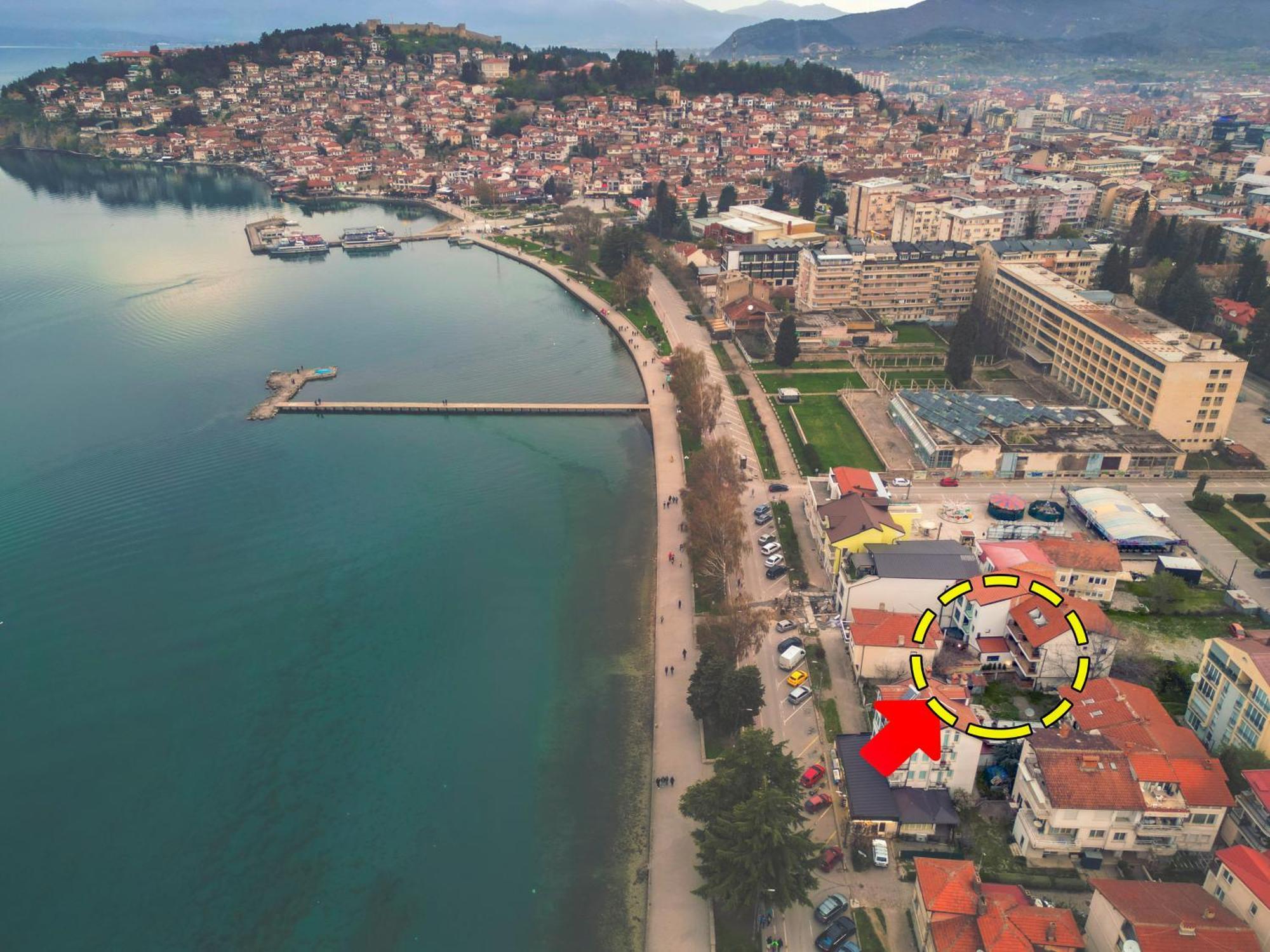White Lake Apartments City Center Ohrid,Lakeside Kültér fotó